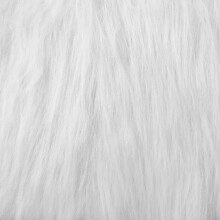 Fuskplstyg Jul Vinter Rutor Shaggy Pls Tyglappar Vit 18x40 tum fr DIY Hantverk Hobby Halloween Vinterkostymdekoration