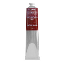 Lukas 1862 Professionelle Knstler-lfarben, transparentes rotes Oxid, 200-ml-Tube, hochpigmentiert, in Deutschland hergestellt, nicht
