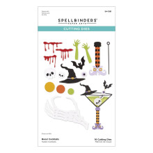 Spellbinders Boos Cocktails ge?ste matrijzen