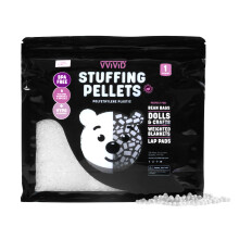 VViViD milieuvriendelijke polyethyleen plastic verpakking met hoge dichtheid en polyfill-pellets (1 lb)