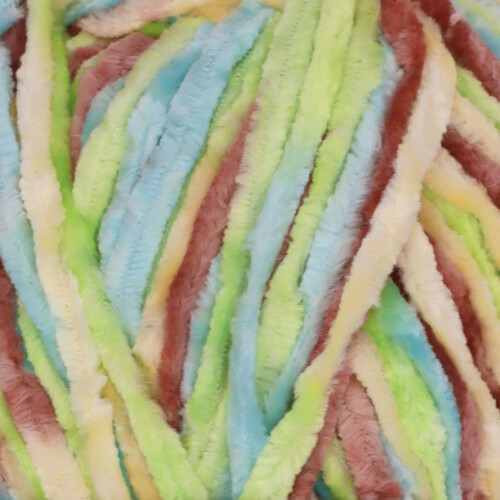 JubileeYarn Chenille Garngaren - Polyester - 100g/Sk 1