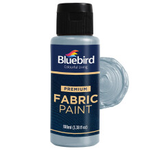 BLUEBIRD Stoffenverf Zilver 3,4 Fl Oz Permanente Stoffenverven voor de bekleding van kledingmeubels