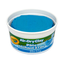 Crayola Air Dry Clay 2,5 lb Tub Blue