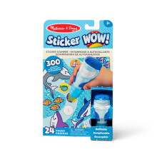 Melissa & Doug Sticker WOW! Activiteitspad met 300 Stickers - Haai - Fidget Speelgoed voor Kinderen