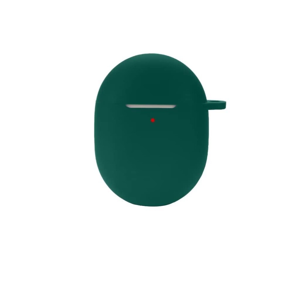Bluetooth Earphone Case Cover For Google Pixel Buds A-Series, Shockproof Silicone Case, Dark/Green 9393856366460