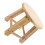 1 holz haushalts- , rutschfester badezimmerhocker 3