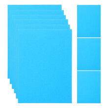100St Farbiges A4 70G Druckpapier Für Dokumente Kopieren Basteln Blau