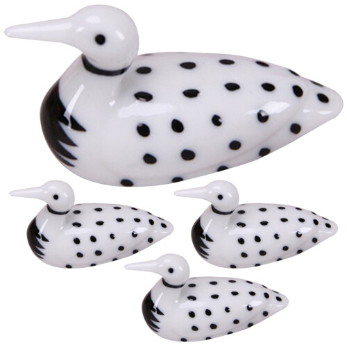 4 Keramik Stäbchenhalter Tiernament Löffel Gabel Halter 2