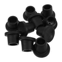 10Stk Robuste PVC Duschstuhlfuß Ersatz Schwarz Möbelbein Schutz