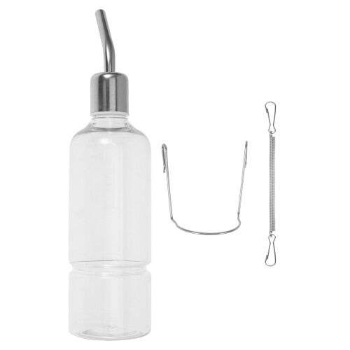 futter- und wasserspender flasche für kleine , größe l 2