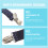 4 Kinderhandschoenclips Antislip Handschoenhouders Winter 11