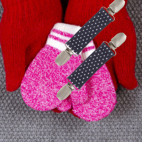 4 Kinderhandschoenclips Antislip Handschoenhouders Winter 2