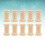 Pack Van 10 Haspels Vintage Spoel Ambachtelijke Spools 8