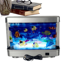 Artificial Aquarium Night Light For Kids Realistic Decorative Glow LED Fish Night Light For Baby Room