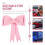 Car Tail Bowknot Hangend Sieraad Auto Decoratie 9