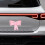 Car Tail Bowknot Hangend Sieraad Auto Decoratie 5