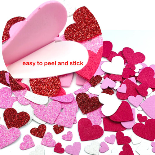 IFKEGON 360PCS glitterschuim hartstickers 2