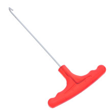 Poppenrijgtool: T-vormige metalen trekker voor kopverwisseling