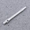 3 4,5 mm aluminium dartschachten met schroefdraad ( ) 10