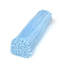 100 stuks pijpreinigers chenille stengel pastel snoepkleur pijpreinigers set voor pijpreinigers doe-het-zelf kunst ambachten decoraties chenille sten