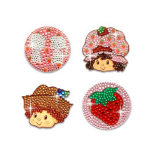 NlepkaFazole Nlepky s kamnky BOY Meets Girl x Strawberry Shortcake 4 balen 2 x 2 Trpytiv lepidlo narezan do tvaru pro sberatelstv Obchodovn