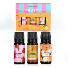 Folkulture Essentiële Olie voor Thuis | Set van 3 (0,34 fl oz x 3) Zomer Essentiële Oliën voor Ontspanning