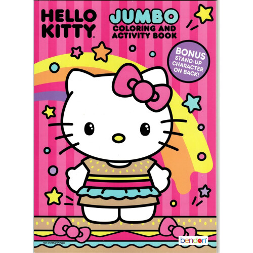 Sada omalovnek a samolepek Hello Kitty pro deti 1