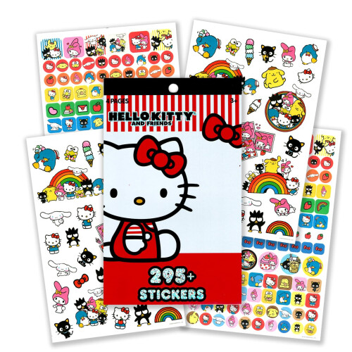 Sada omalovnek a samolepek Hello Kitty pro deti 2