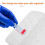 20 stuks 7 ml transparante plastic opbergdoos met 9