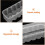 20 stuks 7 ml transparante plastic opbergdoos met 8