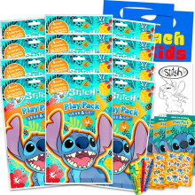 Disney Lilo en Stitch Verjaardagsfeest Favors en Benodigdheden Bundle - 12 Stitch Activiteit Packs