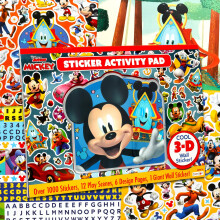 Disney Mickey Mouse Funhouse Clubhouse Stickers Activiteitenpad voor Kinderen - Meer dan 1000 Stickers