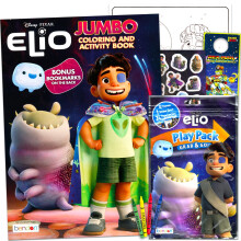 Disney Elio Kleurboek Set voor Kinderen, Jongens 4-8 Jaar - Bundel met Kleurpagina's, Activiteiten, Spellen en Stickers