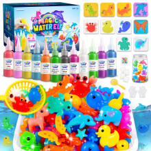 Funewest Magic Water Elf Leget?jss?t DIY Aqua Fairy Water Gel Kunst- og h?ndv?rkss?t Skab squishy Water K?ledyr STEM Sensory Craft Gave til b?rn