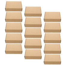 15St Opbergdozen En Cadeauverpakkingen Van Kraftpapier Khaki