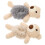 2Pièces Beige Ours Doux Élasticité Confort 1