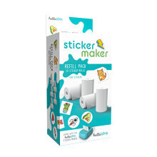 Hello Blink matricakszto utntlto csomag 10 tekercs: 5 kerek 5 ngyzet 400 egyedi matrict kszt Hello Blink nyomtatval kompatibilis (kl