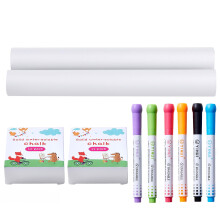 VEVOR Staffelei-Zubehrset, 32-teiliges Kunst-Staffelei-Malset fr Kinder, inklusive Kreiden, trocken abwischbaren Markern und Papierrollen, Kunstzub
