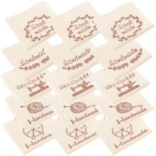 100 stuks handgemaakte naailetters voor breien en creatief naaien
