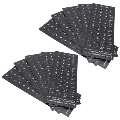 10 universele toetsenbordstickers voor vreemde , pc-layout
