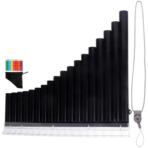 Professionele ABS-hars panfluit 18 pijpen in C voor beginners 2