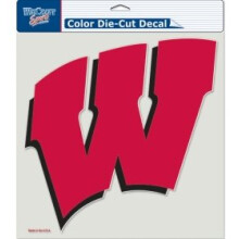 NCAA Wisconsin Badgers Die-Cut sznes matrica 8""""x8"""" csapatszn