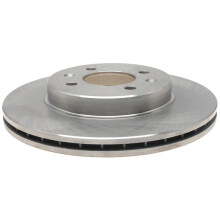 ACDelco Disque de frein avant argent 18A367A | GM 19261769 Rotors de frein pour certains Acura RDX EL Integra City Honda Civic Civic del Sol Fit