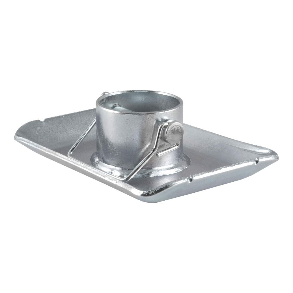 Curt 28272 Trailer Jack Foot Fits 2-Inch Diameter Tube Supports 2 000 Lbs 612314006298