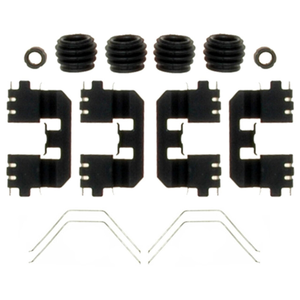 Acdelco Professional 18K2102x Rear Disc Brake Caliper Hardware Kit With Clips Springs Seals And Bushings Gold 707773901304