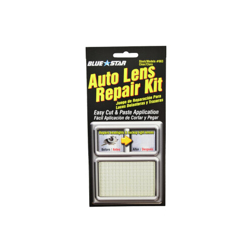 Blue Star Grid Pattern Auto Lens Repair Kit (Klar) 1