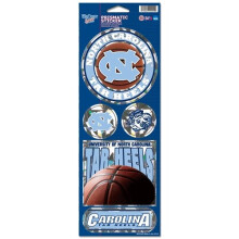 Wincraft NCAA North Carolina Tar Heels Prismatische Stickers Teamkleur E? maat