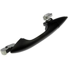 Dorman 81517 Rear Driver Side Exterior Door Handle Compatible with Select Honda Models Smooth Black