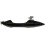 Dorman 81517 Rear Driver Side Exterior Door Handle Compatible with Select Honda Models Smooth Black 2