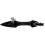 Dorman 81517 Rear Driver Side Exterior Door Handle Compatible with Select Honda Models Smooth Black 3